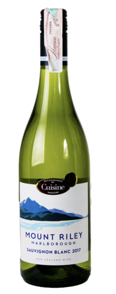 Вино Mount Riley Marlborough Sauvignon Blanc 12,5% сухе біле 0.75л